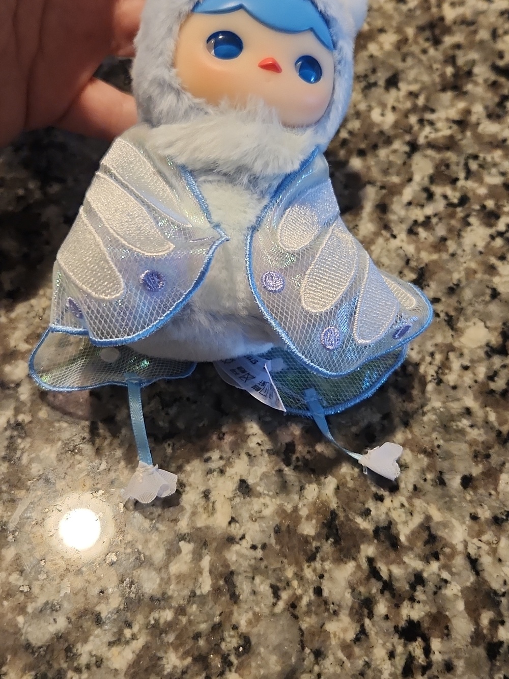 Pop Mart Pucky Forest Party Plush Keychain Pendant Blind Box Butterfly Baby